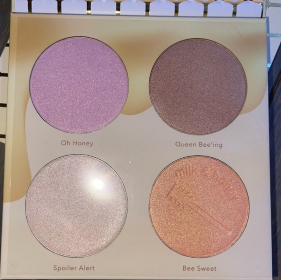 Beauty Bakerie Milk & Honey Highlight Palette can use as Eyeshadow NEW - Picture 4 of 7